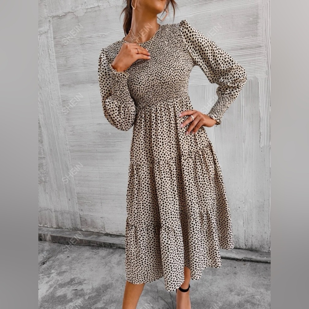 SHEIN Printed Dress